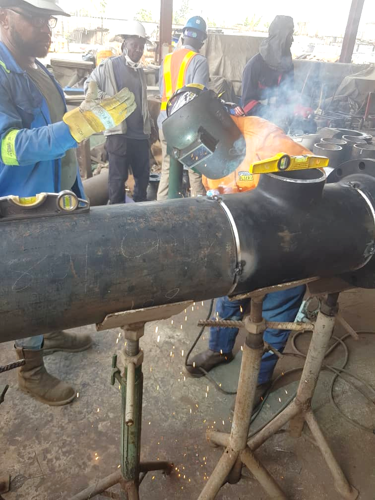 Ogbainbiri gas plant – above-ground piping